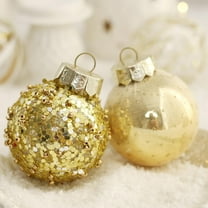 Black and Gold Christmas Ornaments, 25pcs Shatterproof Bauble Set for Christmas Tree Decoration, Elegant Holiday Hanging Decorations for 2025 Home and Party Décor