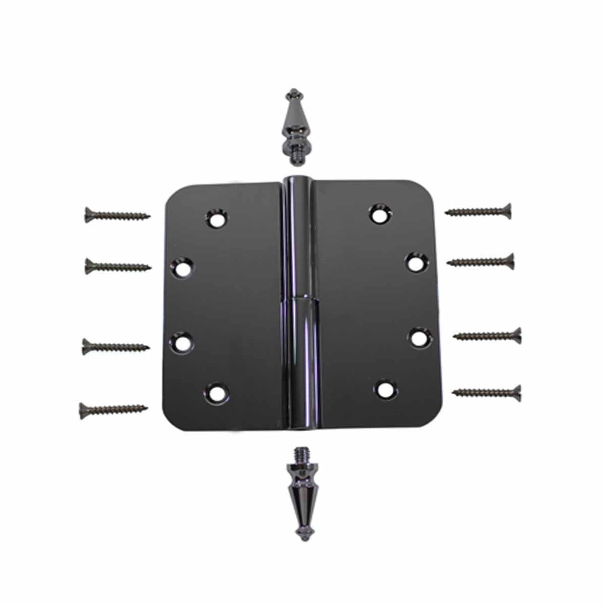 Renovators Supply Manufacturing Chrome Plated Left Lift Off Hinge 5 in