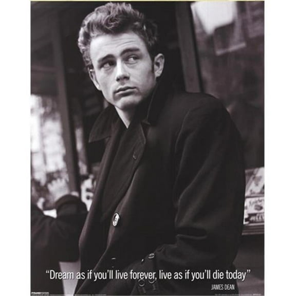 LIEBERMANS PYRMPP50123 James Dean (Live As If) - Poster  (16x20)