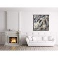 thumbnail image 3 of FineArtTapestries 2079-WH Koi Circle Wall Tapestry, 3 of 5