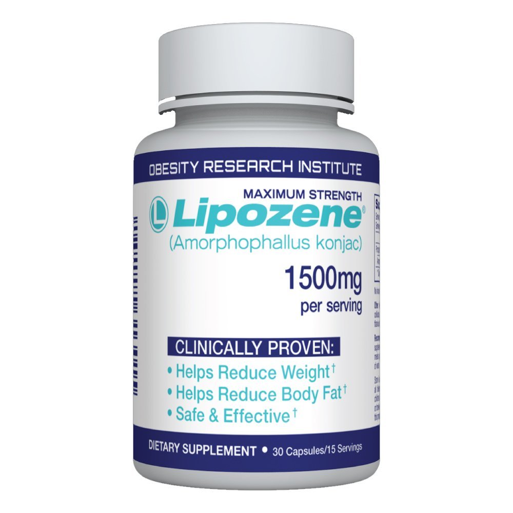 Lipozene Maximum Strength Weight Loss Supplement, 1500 mg, 60 Capsules - image 2 of 6