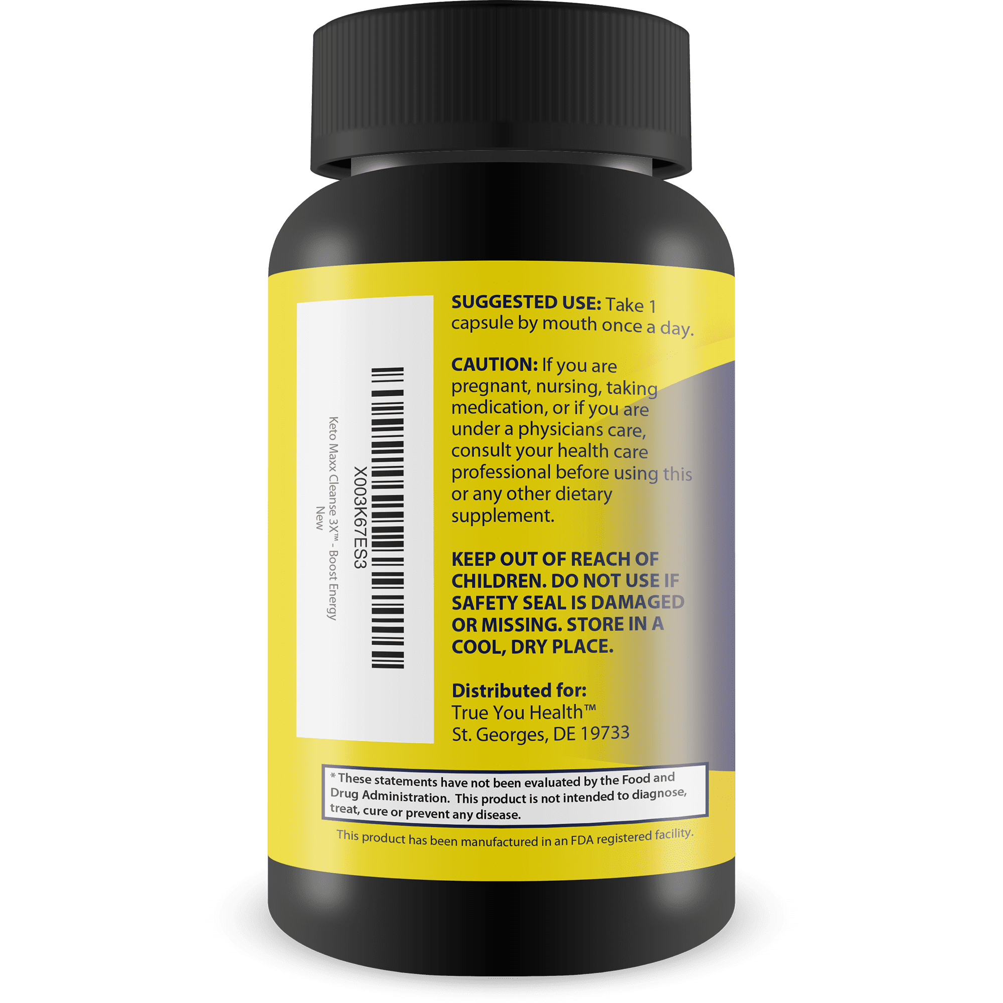 Keto Maxx Cleanse 3X - Keto Friendly Cleanser - 90 Day Supply - Cleanse & Detox Support - Help Flush Waste, Toxins, & Impurities - Aid Digestion & Gut Health - Antioxidant Support - Boost Energy