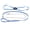 Blue, variant on Reptile Harness  Leash Set, Comfortable, Skin,Friendly Design For Turtles  Lizards, Adjustable