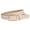 Cream, variant on SWSMCLT Women's Faux Leather Belt Buckle Metal Summer Square Travel Winter Belt For Dress Adjustable Belts Black X-Small-Large