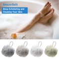 thumbnail image 5 of Esponja de baño Ducha Esponja Bola Gel de ducha Baño de damas para hombres - Paquete de 4 Adepaton Accesorios de Baño, 5 of 5