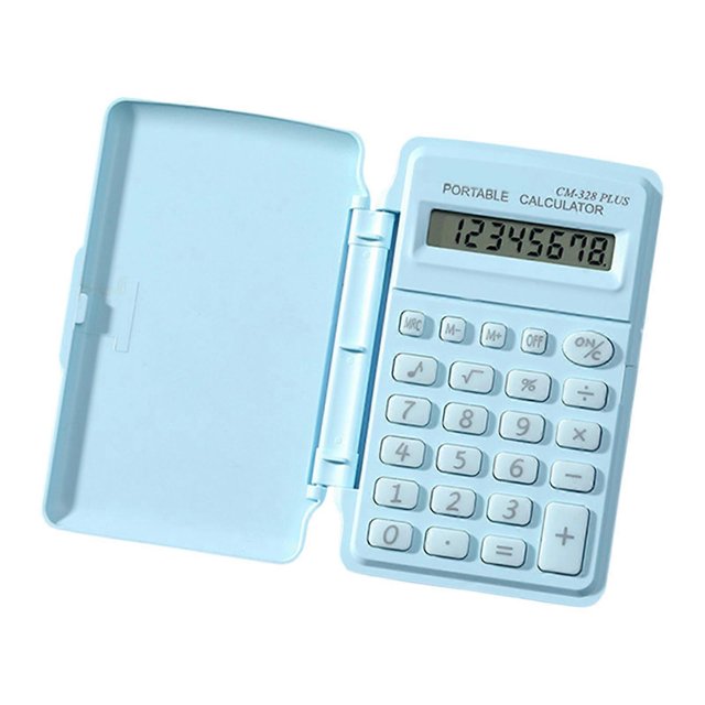 Vibranted Candy Color Calculator Featuring Clamshell Cover And Simple Design For Academic Calculations pink color