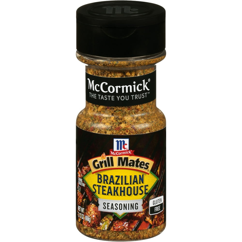 McCormick Grill Mates Brazilian Steakhouse Seasoning, 2.12 oz Walmart