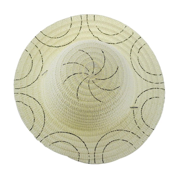 para , gorra con bloqueador sor, apto para a ricoje para diario OVNI Macarena DIY Sombrero de paja