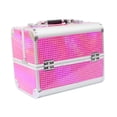 thumbnail image 4 of TISHITA Makeup Train Case Carry Handle Vanity Case for Makeup Tools Beauty Tool Home red, 4 of 8