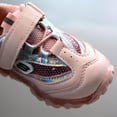 thumbnail image 5 of Fjofpr Shoes for Girls Clearance Sneakers for Girls Clearance Sneakers for Boys Light Up Toddler Girl Shoes Light Up Spring Children LED Light Up Girls Boys Sport Solid Baby Casual Luminous Shoes, 5 of 9