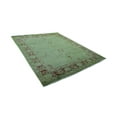 thumbnail image 7 of Overdyed Babür Green/Rust Rug, 8'0" x 9'9", 7 of 7