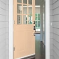 thumbnail image 6 of Glidden HEP Caramel Ice / Orange Satin Exterior Paint with Primer, 1 Quart, 6 of 9