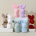 thumbnail image 7 of DAMAI Bunny Bath Towel Gift, Cute Bunny Folded Coral Fleece Hand Towels for Bathroom Kitchen, Spring Holiday Easter Wedding Birthday Baptism Souvenirs Gifts, 7 of 7
