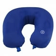 thumbnail image 2 of LAMIRO Headrest Pillow, Low Noise Airplane Neck Pillow, Blue Vibration Massage to Reduce Pain, U-Shaped for Office, 2 of 7