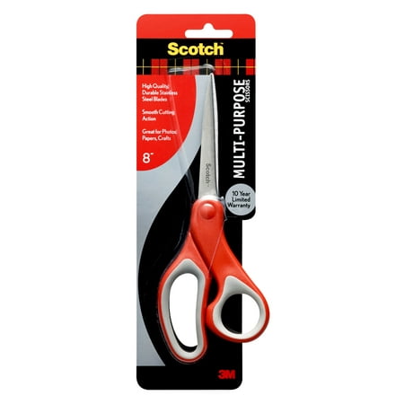 UPC: 0051135208335 | Scotch 8 inch Multi-Purpose Stainless Steel Scissors
