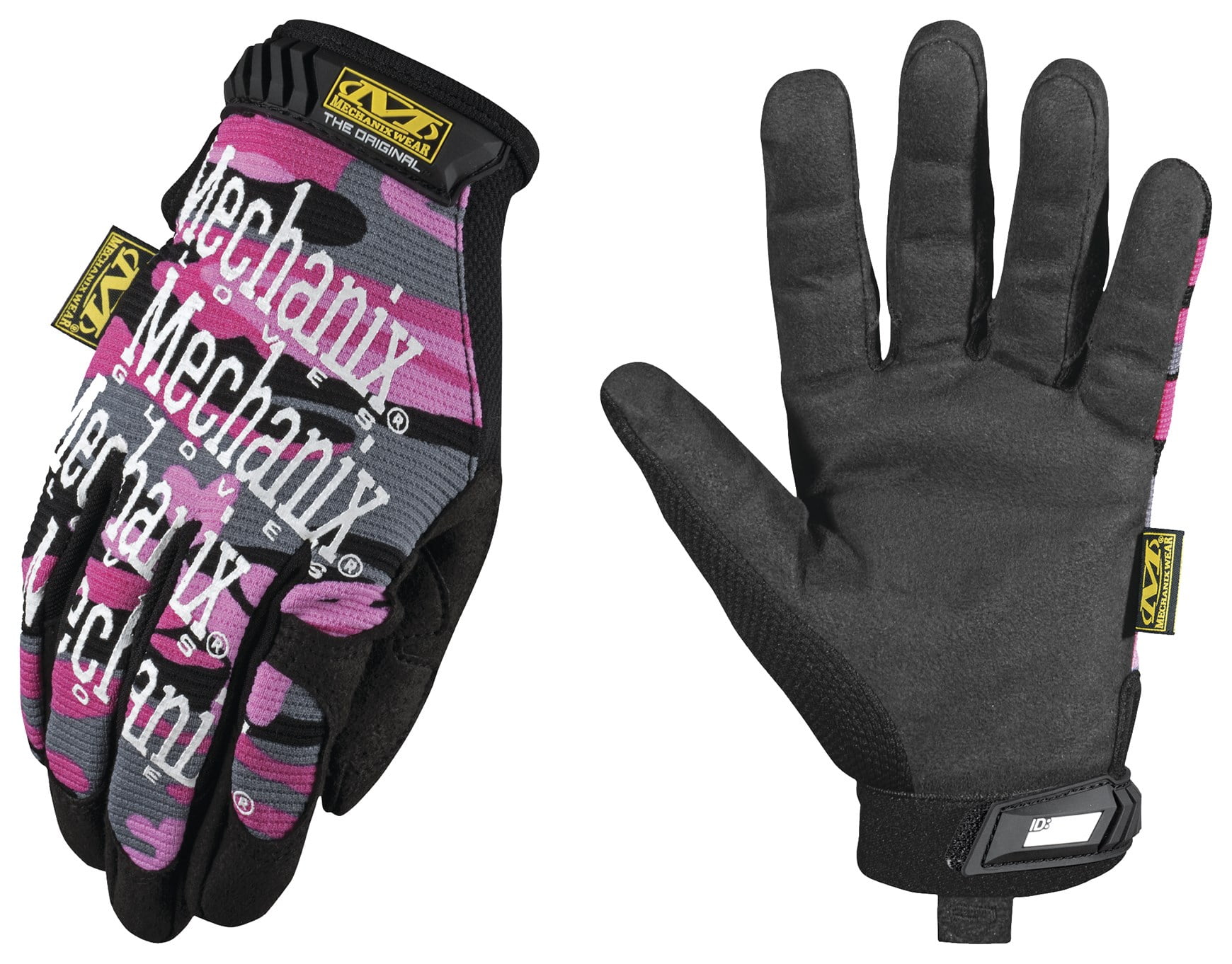 Mechanix Wear Womens Original Pink Camo Gloves MG-72-520 MG-72-520; womens gloves; womens work gloves; gardening gloves; mechanix gloves; leather gloves; mechanic gloves; gloves; mechanix original Medium, Pink Camouflage