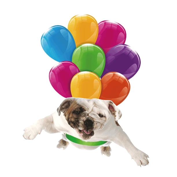 Adornos colgantes para coche con globos coloridos colgantes decorativos Doguillo