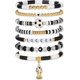 thumbnail image 1 of YanonmyfdWorld Soccer Game-day Cup Bracelet Stack Set 7pcs Softball/Baseball/Basketball/Soccer/Volleyball/Tennis/Football Stretch Sports Fans Jewelry Sports Beaded Bracelets with Charms,A-Soccer2, 1 of 19