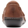 thumbnail image 3 of Zapatos Mary Jane Ashland Spin Q para Mujer Clarks en Cuero Marrón Oscuro, 3 of 7