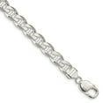 thumbnail image 1 of Sterling Silver 8.9mm Flat Anchor Chain (Weight: 29.07 Grams, Length: 8 Inches), 1 of 1