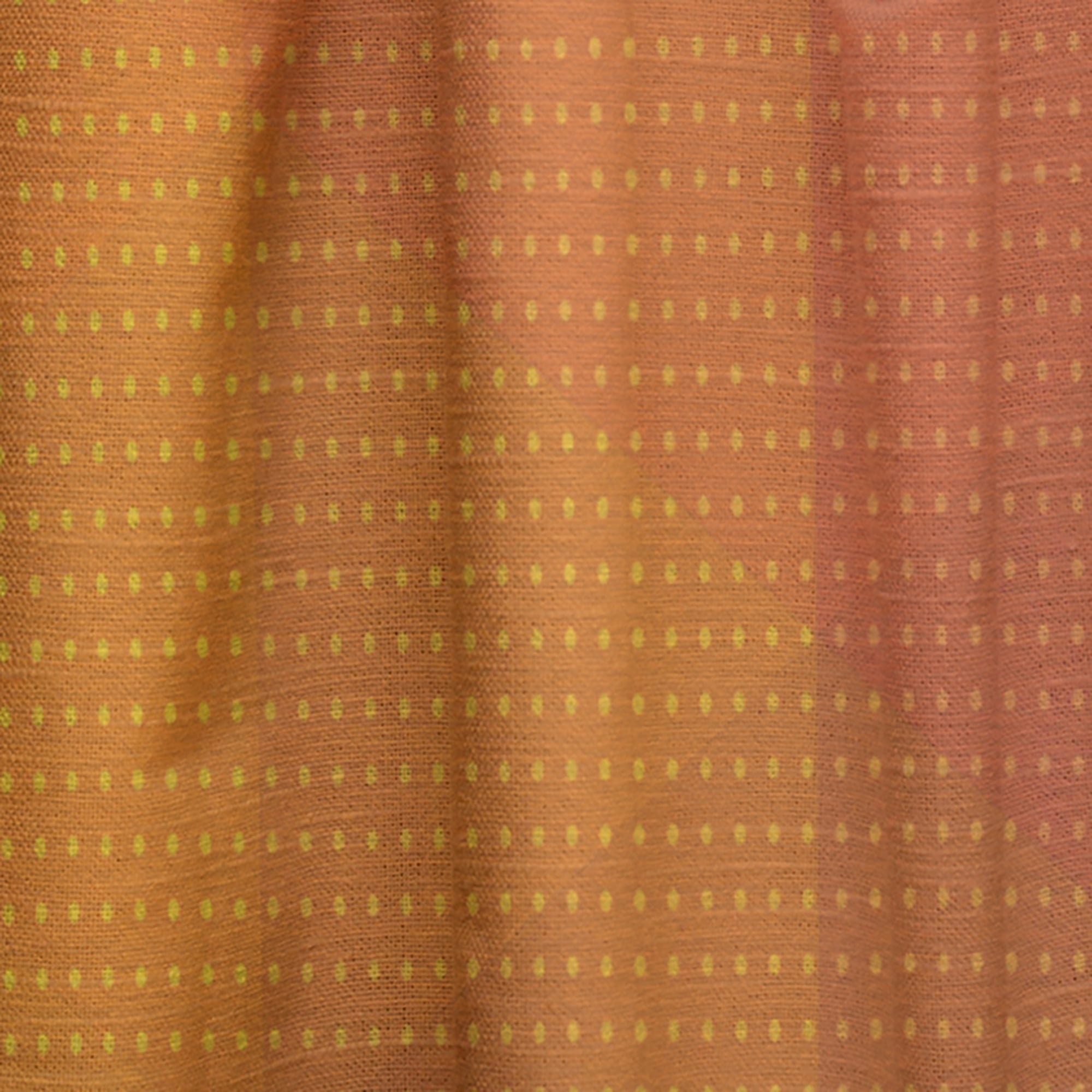 Designart 'Dotted Geometry Orange to Purple I' Modern & Contemporary Curtain Panel