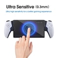 thumbnail image 4 of (3 Pack) amFilm Tempered Glass Screen Protector for PlayStation Portal Remote Player 8 inch, Transparent Ultra HD, Anti-Scratch, Anti-Fingerprint, 4 of 7