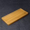 thumbnail image 3 of Platillo de bambú para plantas, miniplato rectangular de bambú para macetas, bandeja para jardineras de bonsái, platillo de drenaje de bambú para plantas del hogar, 3 of 5