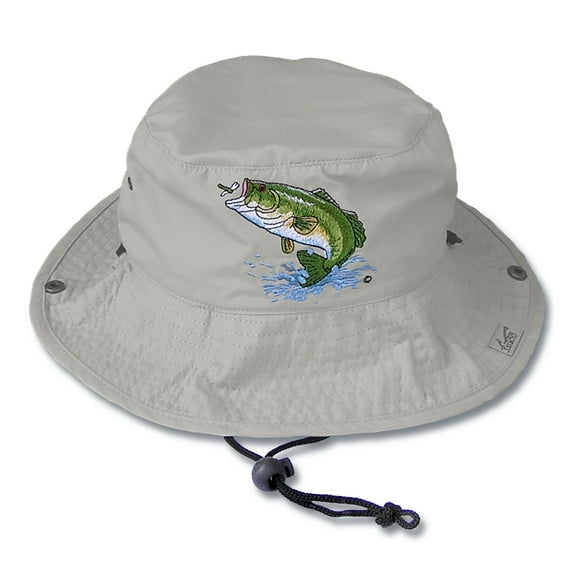 Just Hook 'Em™ Microfiber Bass Bucket Hat