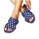 thumbnail image 4 of Sandalias de talla grande para mujer, sandalias de playa con punta abierta y punta ondulada de una línea Wmkox8yii  ytu10179, 4 of 8