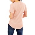 thumbnail image 2 of Hat and Beyond Women's Lightweight Longline Scoop Neck T Shirts with Round Bottom, 2 of 6