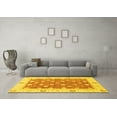 thumbnail image 3 of Ahgly Company Indoor Rectangle Oriental Yellow Traditional Area Rugs, 6' x 9', 3 of 4