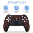 thumbnail image 4 of Gold, Cross, Pattern PS5/PS5 Slim Digital Disc Skin Sticker For Console And Controller Skins, 4 of 7