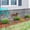 24"H x 36"W Poly-Steel (Flat), variant on No Dig White Vinyl Picket Fence Panel Kit, 2.5ft H x 4.7ft W 2-Panel Temporary Garden Border for Backyard, DIY Fence