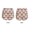 thumbnail image 5 of Picia Panda Avocado Pattern Women's 2 in 1 Athletic Running Shorts High Waisted Workout Casual Gym Sweat Shorts with Comfy Liner Zipper Pockets-Medium, 5 of 9