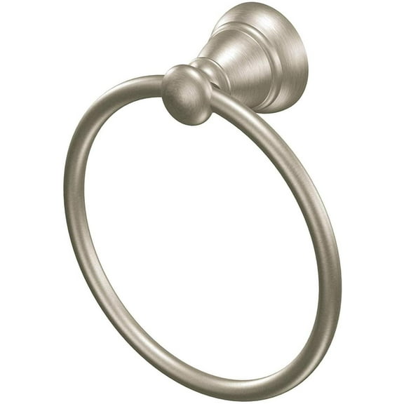 Premium Banbury Towel Ring, Brushed Nickel