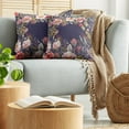thumbnail image 5 of Ambesonne Garden Art Throw Pillow Cover 2 Pack, Flower Arrangement, 24", Multicolor, 5 of 5
