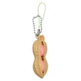 thumbnail image 5 of Sensory Squeeze Toys, Relaxation Toys, Metal Squeeze Toys, Squeeze Toys for Relaxation, 3 in Peanut, Bag Chain Charm, Workplace Use, Tan Pink, 3 Pc, 5 of 7