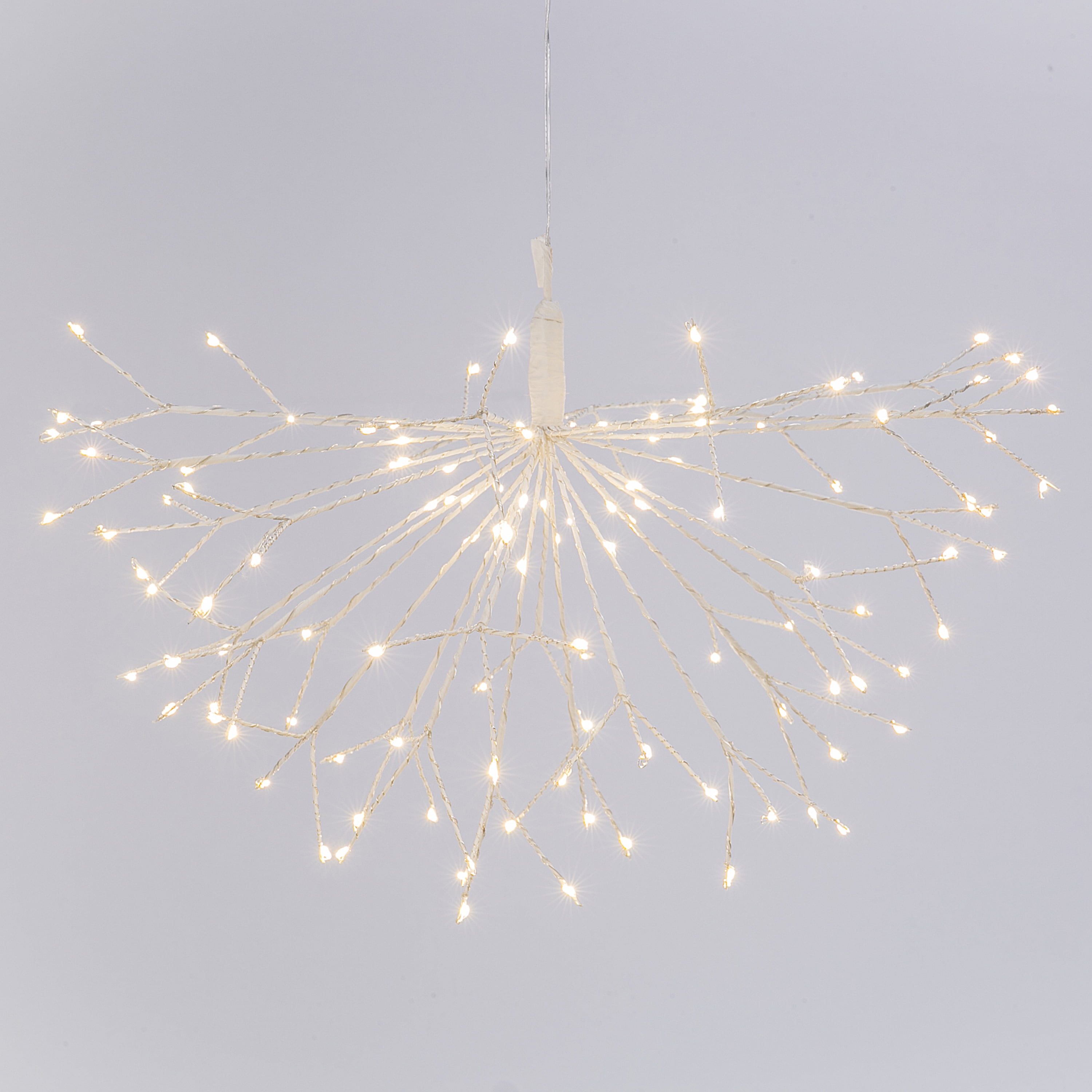 Gerson 19.68 Inch Diameter Electric Lighted Starburst with 120 Micro