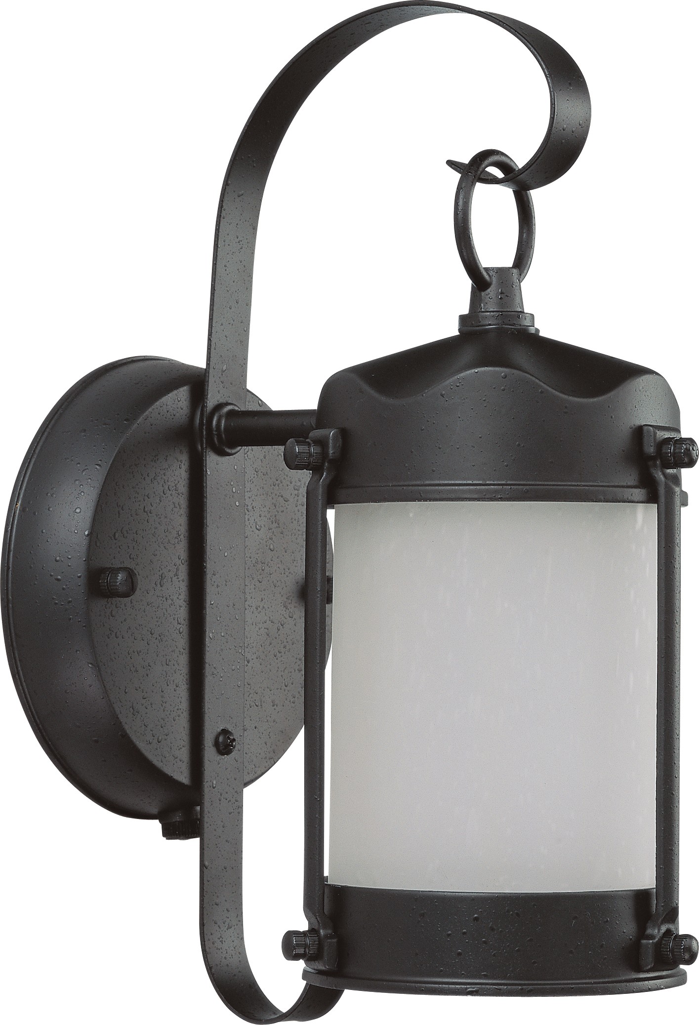 Nuvo Lighting 60/3946 One Light Piper Wall Lantern with Frosted Glass and Photocell, Textured Black - image 2 of 2