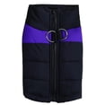 thumbnail image 1 of Chaleco impermeable para mascotas Gloria Puffer ropa de invierno M Púrpura, 1 of 8