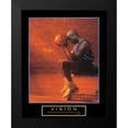 thumbnail image 2 of Unknown 15x18 Black Modern Framed Museum Art Print Titled - Vision - Basketball, 2 of 5