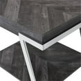 thumbnail image 4 of Bowery Hill Mid-Century Dark Gray Wood and Laminate End Table, 4 of 6