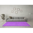 thumbnail image 3 of Ahgly Company Indoor Rectangle Oriental Purple Industrial Area Rugs, 7' x 9', 3 of 4