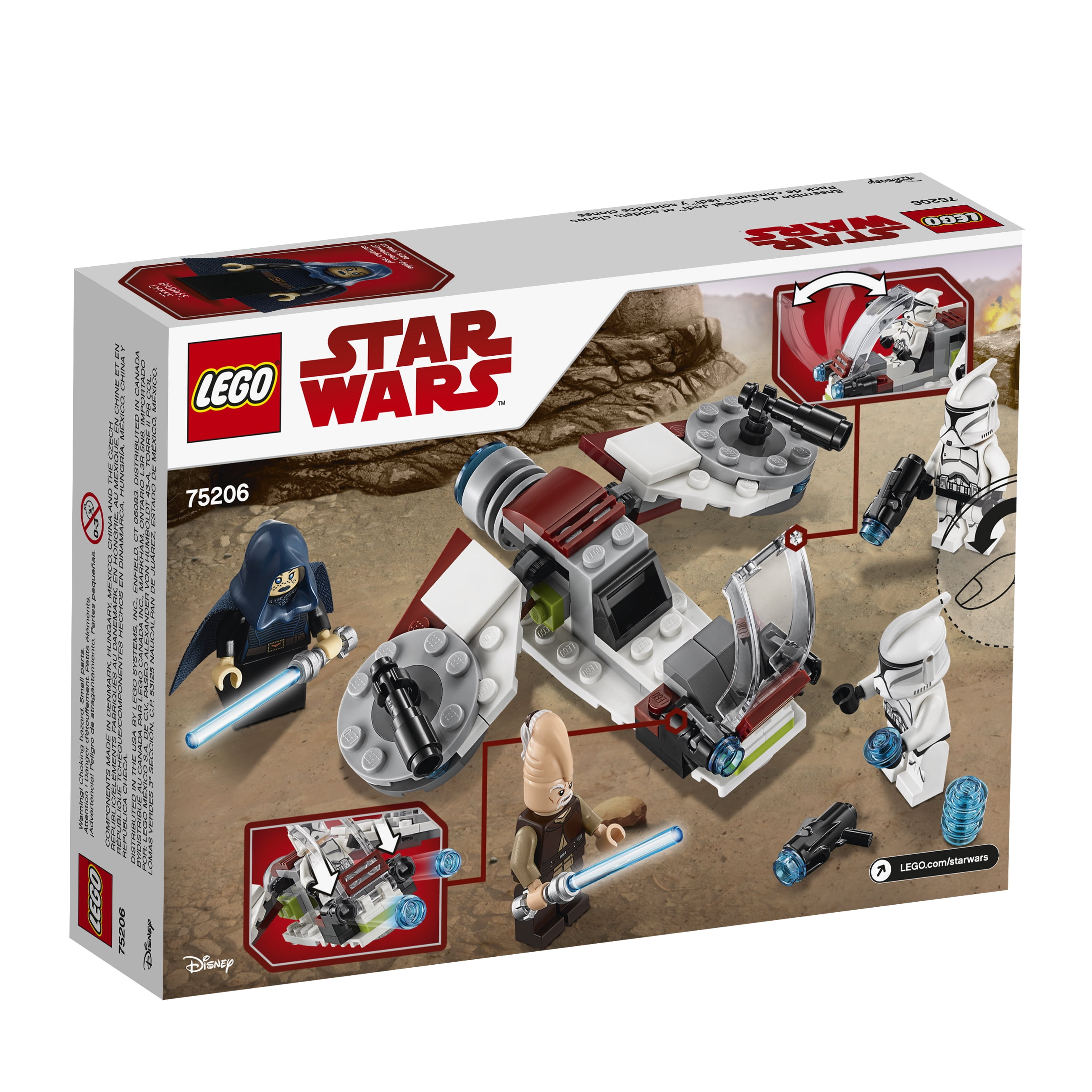 lego star wars the clone wars battle packs