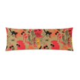thumbnail image 1 of YUSDECOR Black Cat And Bats Body Pillow Pillowcase Pillow Protector Cushion Cover 20x60 Inch, 1 of 2