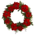thumbnail image 1 of 36 in. Poinsettia & Pine Wreath, 1 of 1