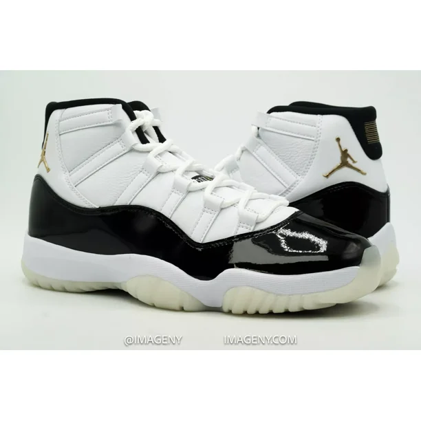 A i r-Jor-dan 11 XI RETRO NEW GRATITUDE DMP BLACK/WHITE/METALLIC GOLD CT8012-170