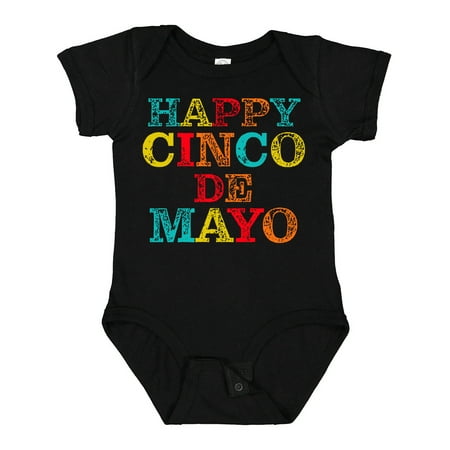 

Inktastic Happy Cinco De Mayo Gift Baby Boy or Baby Girl Bodysuit