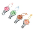 thumbnail image 4 of 4pcs Creative Keychain Pendants Nail Clippers Key Decorations (Assorted Color), 4 of 6