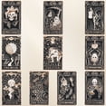 thumbnail image 7 of 1set 10pcs 10 styles Tarot Enamel Pins Zinc Alloy Brooches for Clothes Backpack Mixed Shapes 33x19mm 1pc/style, 7 of 7
